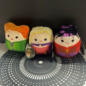 Sanderson Sisters Hocus Pocus Squishmallows Set of 3